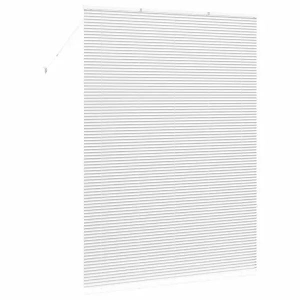 Valge alumiiniumist Veneetsia ruloo, 220 x 155 cm, siseruumidesse – 7