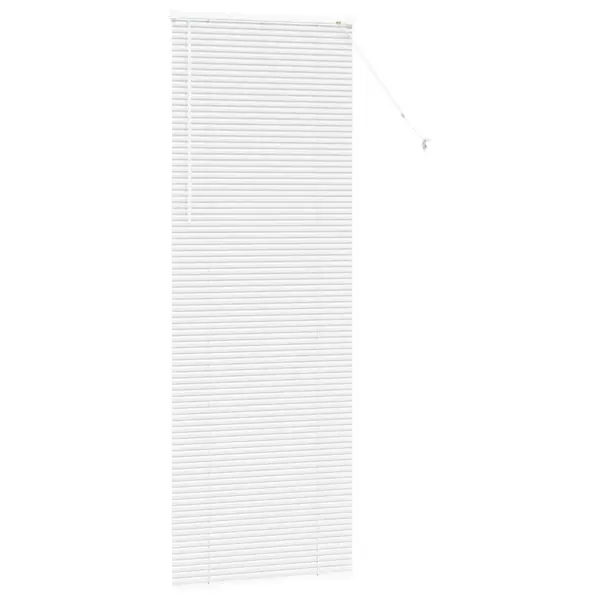 Valge alumiiniumist Veneetsia ruloo, 220 x 75 cm - 5