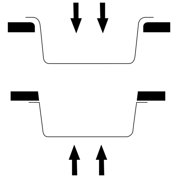 Valge graniitkomposiidist köögivalamu ülevooluavaga, 530 x 500 mm – 7