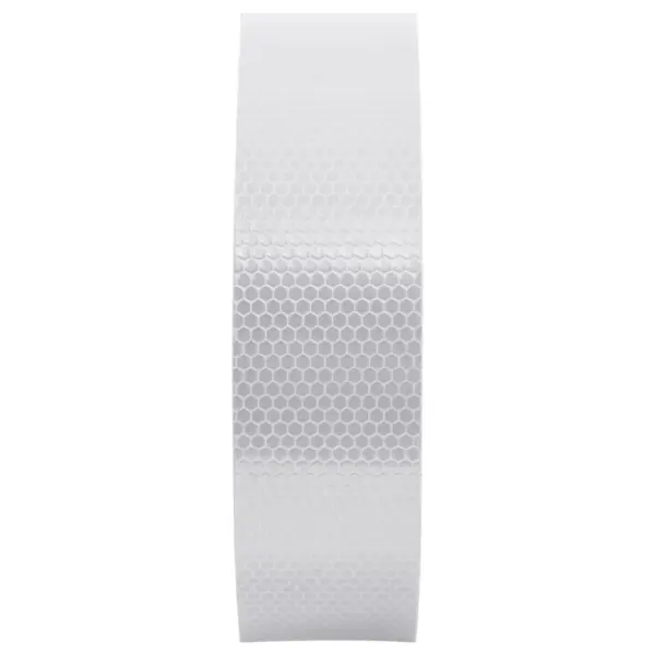 Valge iseliimuv helkurteip, PVC, 5 cm x 50 m – 3