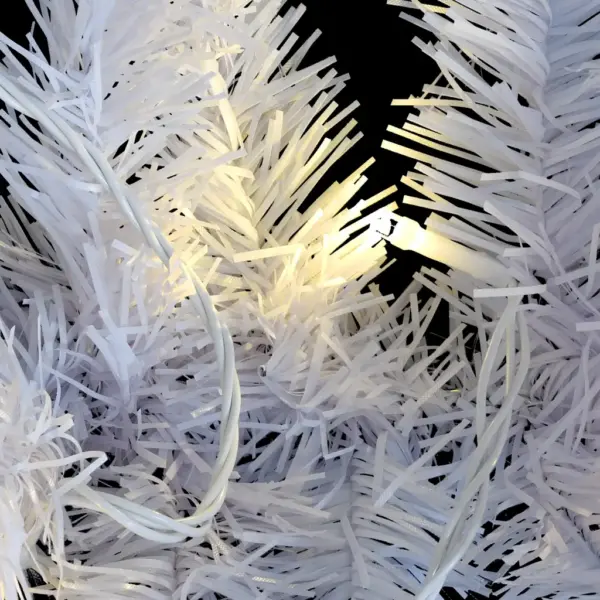 Jõuluvanik LED-tuledega, valge, 5 m, 75 sooja valgusega LEDi, 4 valgusefekti – 8