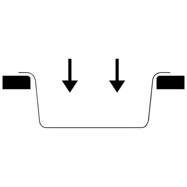 Kahe kausiga graniitkomposiidist köögivalamu ülevooluavaga, valge, 580 x 440 mm – 7