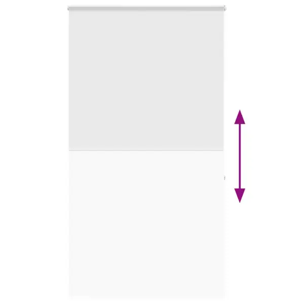 Valge kassetiga duširuloo, PEVA, 140 x 240 cm – 5