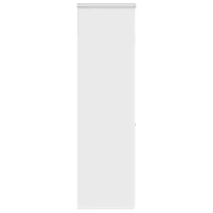 Valge kassetiga duširuloo ketimehhanismiga, PEVA, 80 x 240 cm, kanga laius 76 cm