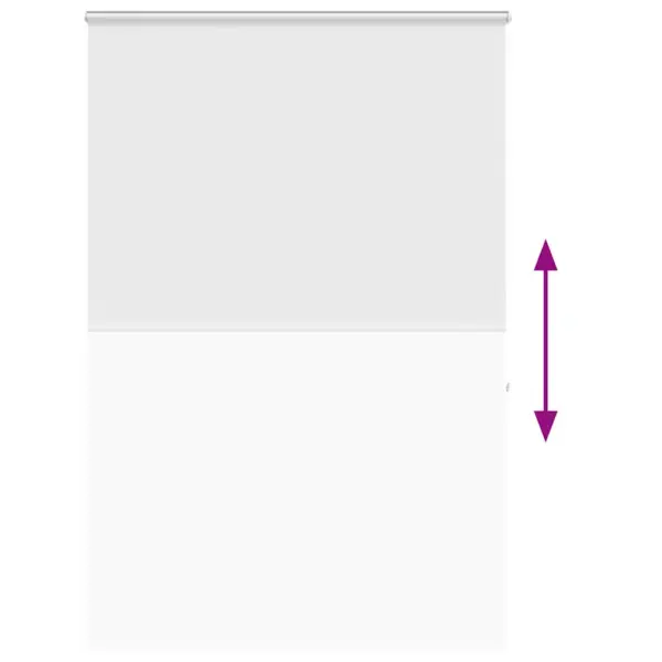 Valge kassetiga duširuloo ketiga, PEVA, 160 x 240 cm, kanga laius 156 cm – 5