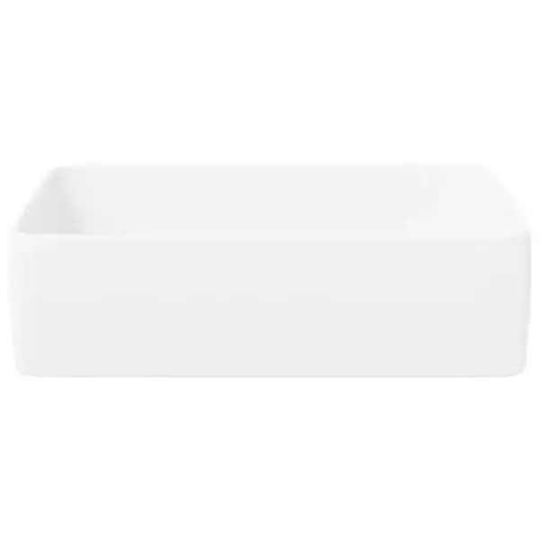 Valge keraamiline kapipealne valamukauss, ristkülik, 48 x 37 x 13 cm – 5