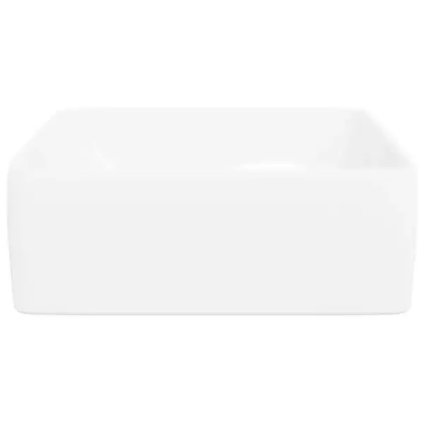 Valge keraamiline kapipealne valamukauss, ristkülik, 48 x 37 x 13 cm – 6