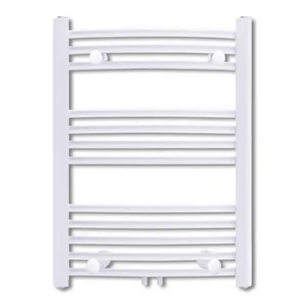 Valge kumer käterätikuivati keskküttele, teras, 500 x 764 mm – 2