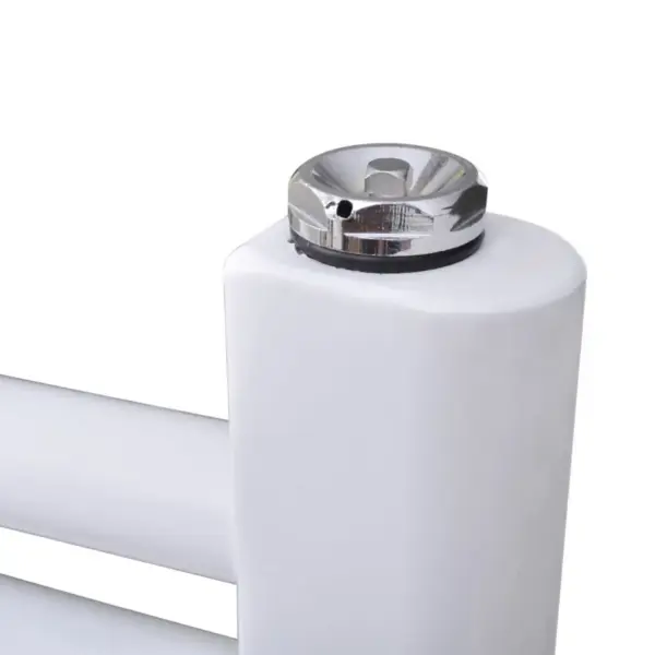 Valge kumer käterätikuivati keskküttele, teras, 500 x 764 mm – 4