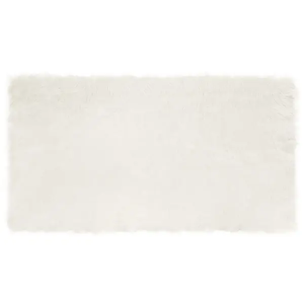 Kunstlambanahast vaip Tafalla, valge, 60 x 110 cm, polüester – 2