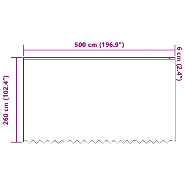 Valge lillemustriga pitskardin, polüester, 260 x 500 cm – 8