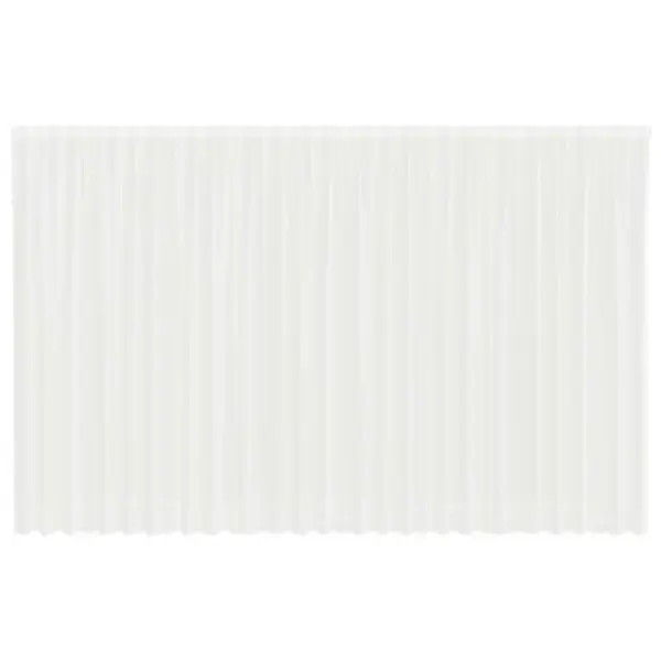 Valge lillemustriga pitskardin, polüester, 300 x 750 cm – 2