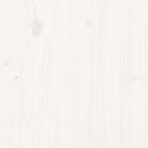 Valge männipuidust aia taimekast, 110 x 110 x 23 cm – 9