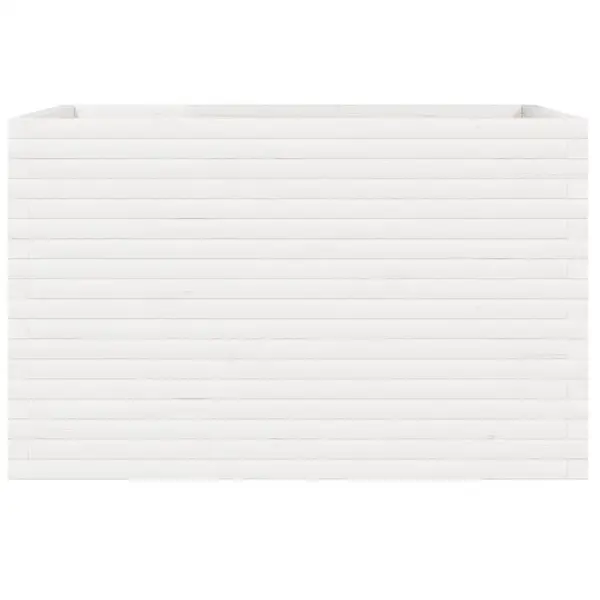 Aia taimekast männipuidust, valge, 110 x 60 x 68,5 cm - 5