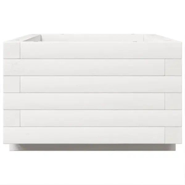 Männipuidust valge aia taimekast, 70 x 40 x 26,5 cm – 6