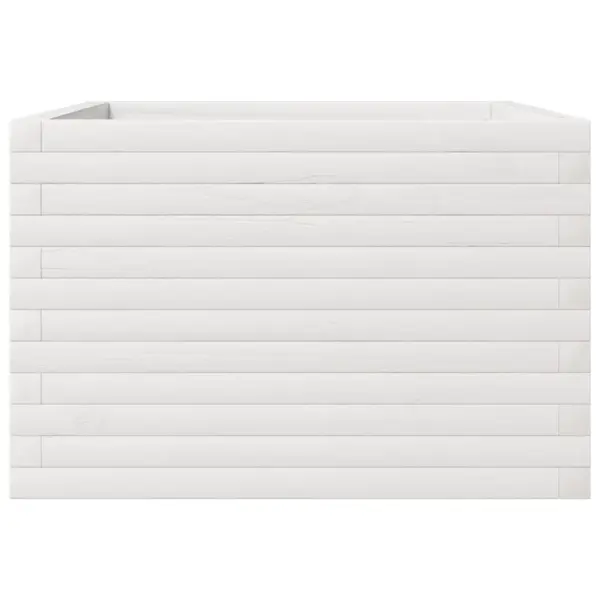 Männipuidust aia taimekast, valge, 70 x 70 x 45,5 cm – 6