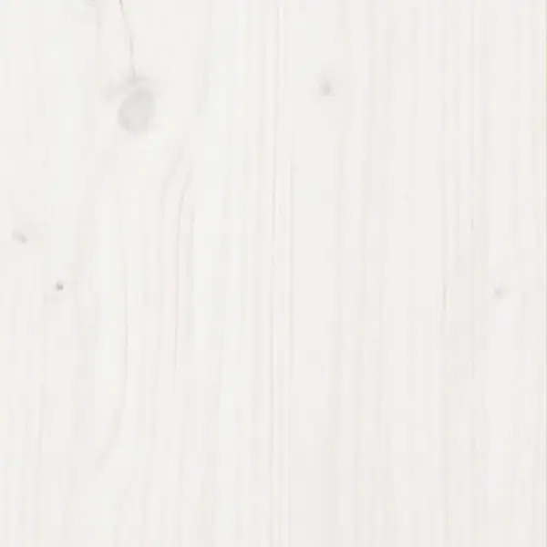 Valge männipuidust aia taimekast, 80 x 80 x 46 cm – 9