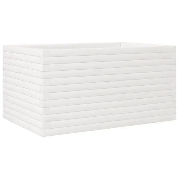 Aia taimekast männipuidust, valge, 90 x 60 x 45,5 cm - 7
