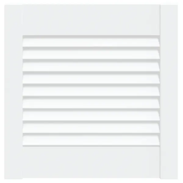 Valge männipuidust lamellkapiuks 39,5 x 39,4 cm – 2