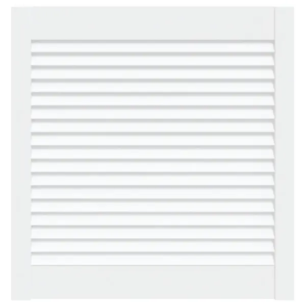 Valge männipuidust lamellkapiuks, 61,5 x 59,4 cm – 2