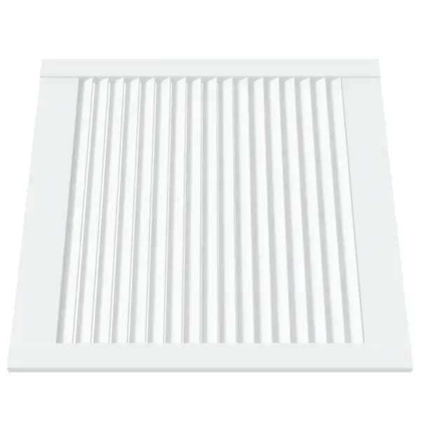 Valge männipuidust lamellkapiuks, 61,5 x 59,4 cm – 3