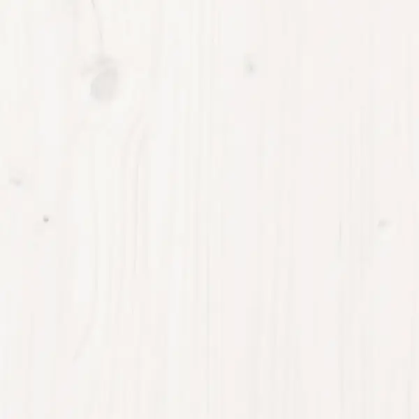 Aiapiirde stiilis taimekast, männipuit, valge, 70 x 70 x 70 cm – 8