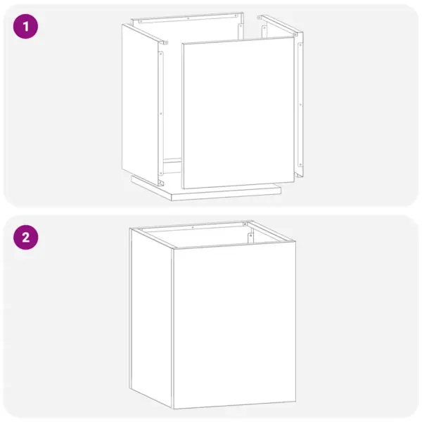 Valge metallist aia istutuspott, 32 x 32 x 40 cm, külmvaltsitud teras – 8