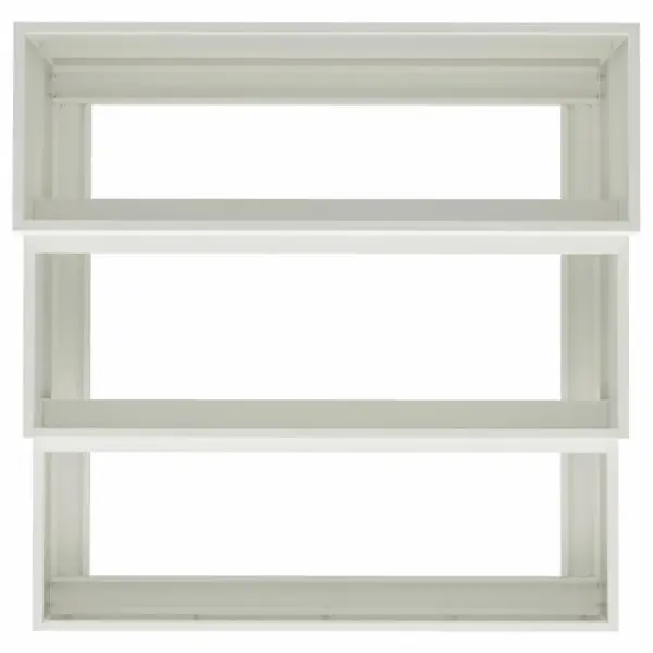 Valge metallist aiakast rõdule ja aeda, külmvaltsitud teras, 90 x 90 x 35 cm – 8