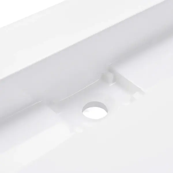 Valge mineraalvalamist vannitoa valamu 2 kraaniavaga, 120 x 46 x 11 cm – 8