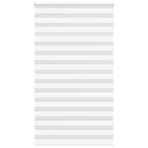 Valge päev ja öö ruloo kettmehhanismiga 125 x 230 cm, polüester