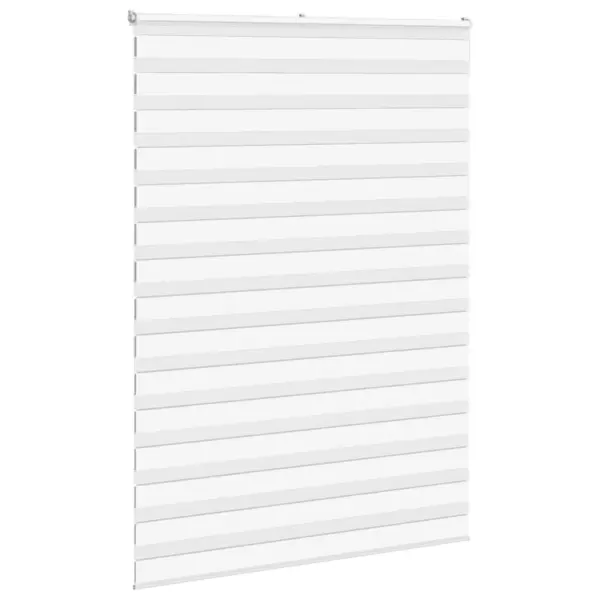 Valge triibuline päev-ja-ööruloo ketiülekandega, 165 x 230 cm, polüester – 3