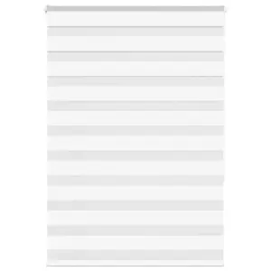 Valge triibuline päev- ja ööruloo, 95 x 150 cm, kanga laius 90,9 cm, 100% polüester