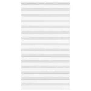 Valge päev-öö ruloo triibulise kangaga, 120 x 200 cm, kanga laius 115,9 cm