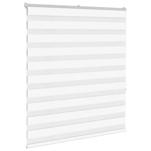 Valge triibuline päev-öö ruloo kettmehhanismiga, 135 x 150 cm, 100% polüester – 3