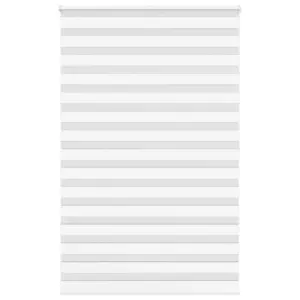 Valge päev-öö ruloo kettmehhanismiga, 150 x 200 cm
