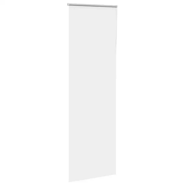 Pimendav ruloo privaatsuse ja valguse reguleerimiseks, valge, 75 x 230 cm, 100% polüester, ketiühendusega – 3