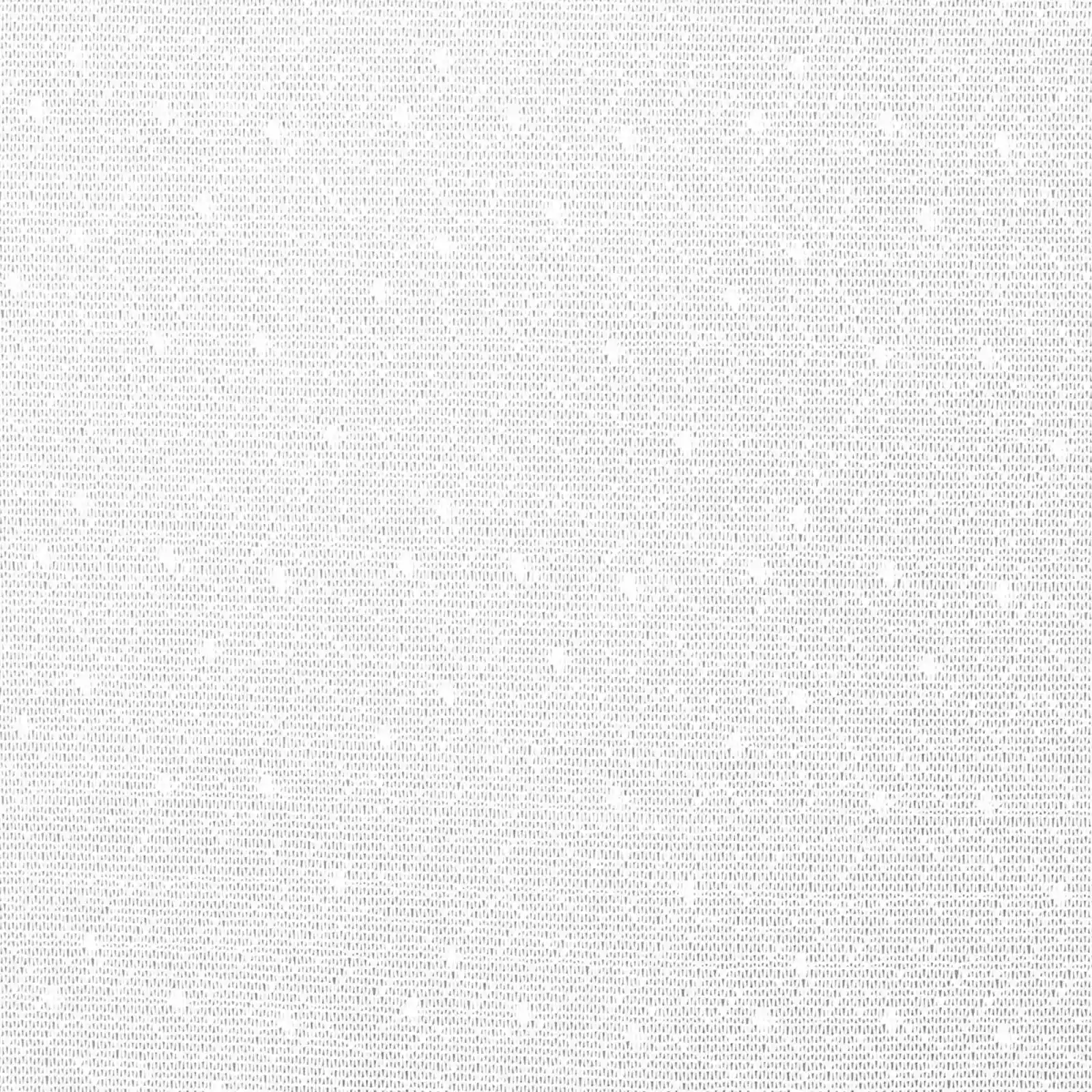 Valge pitskardin lillemustriga, polüester, 180 x 750 cm