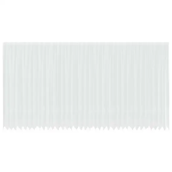 Pitskardin lillemustriga, valge polüster, 280 x 900 cm – 2