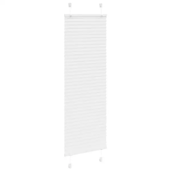 Plisseeritud ruloo privaatsuseks, valge, 40 x 100 cm, kanga laius 39,4 cm - 3