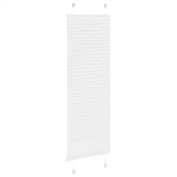 Plisseeritud ruloo privaatsuseks, valge, 40 x 100 cm, kanga laius 39,4 cm - 4