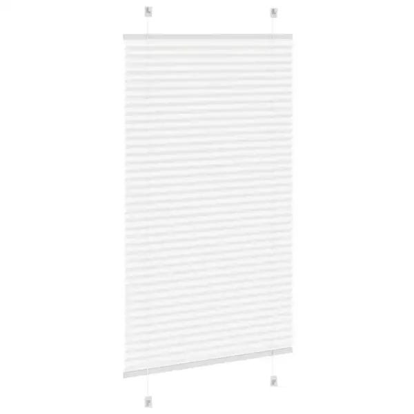 Plisseeritud ruloo, valge, 70 x 150 cm, kanga laius 69,4 cm – 4