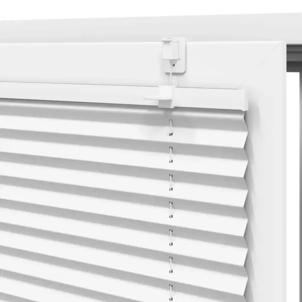 Plisseeritud ruloo, valge, 70 x 150 cm, kanga laius 69,4 cm – 9