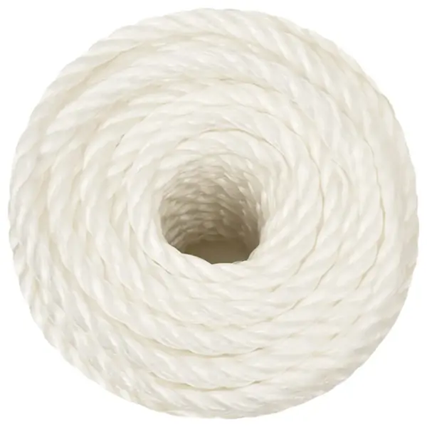 Valge polüpropüleenist töököis, 24 mm, 50 m – 3