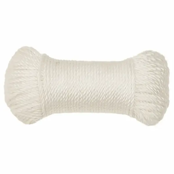 Valge polüpropüleenist töököis 3 mm, 25 m – 3