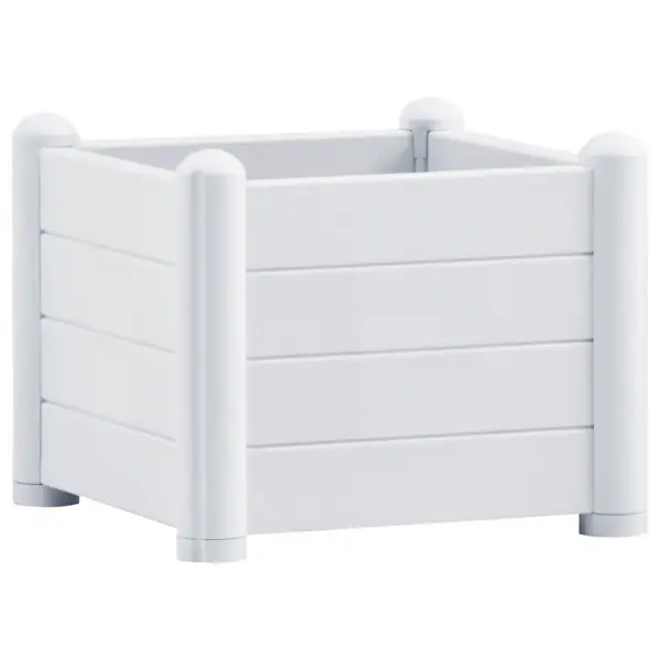 Aia taimelava valgest PPst, 30 l taimekast, 43 x 43 x 35 cm – 2