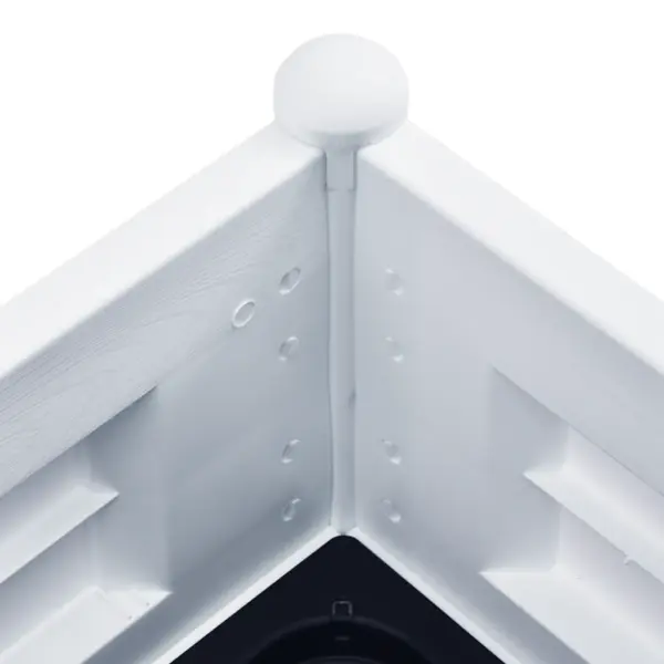 Aia taimelava PP-st, valge, 80 l, 100 x 43 x 35 cm – 5