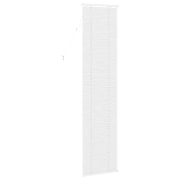 Veneetsia ruloo, reguleeritav, valge PVC, 213 x 40 cm - 6