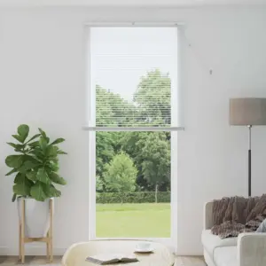 Veneetsia ruloo, reguleeritav PVC aknakate, valge, 213 x 90 cm