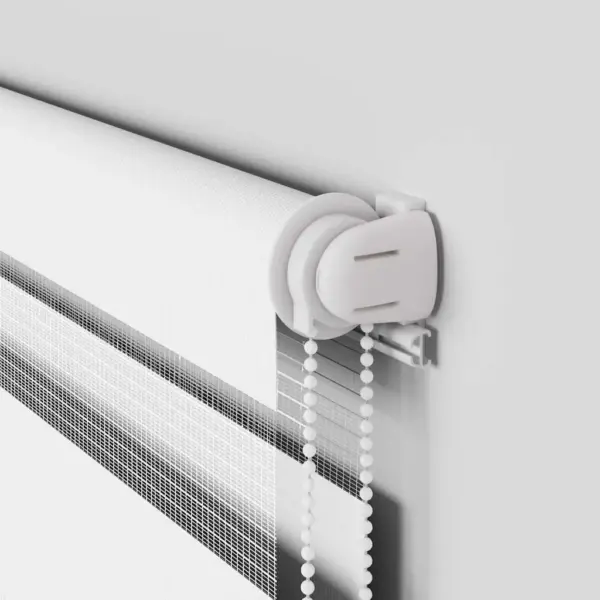 Valge sebra ruloo kettmehhanismiga, 100 x 200 cm, polüester – 10