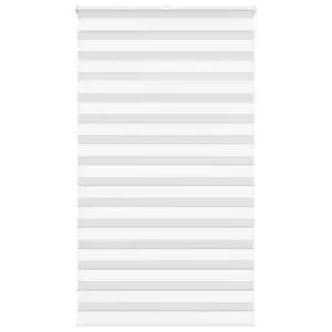 Valge sebra ruloo kettimehhanismiga, 120 x 230 cm, 100% polüester